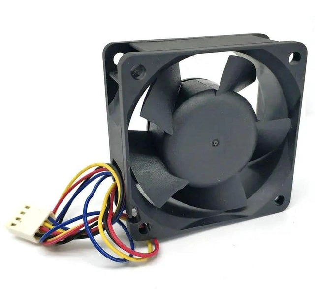 Main image of 60x60x25mm 6025 PWM Cooling Fan PF60251BX-Q070-S99, DC12V 3.78W 4-Wire Replacement Fan for CPU Cooler, Small Chassis and Embedded Equipment Heat Dissipation