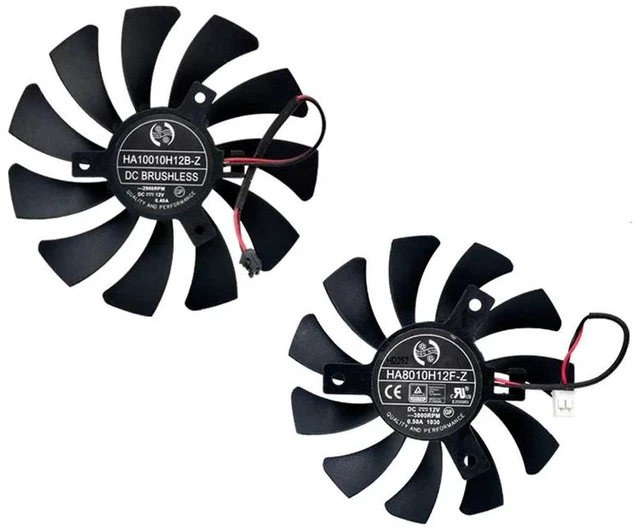 Alt view image 2 of 2 - 92x92x32mm 9232 PWM Cooling Fan EFC0912BF WC236, DC12V 0.6A 9CM 4-Wire Replacement Fan for CPU Cooler, Industrial Small Chassis Heat Dissipation