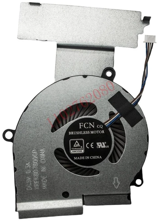 Alt view image 2 of 2 - Laptop GPU Cooling Fan Replacement for HP OMEN TPN-Q211 Series 15-DC, 15-DC0013TX, 15-DC0004TX, 15-DC0005TX, 15-DC0007TX, 15-DC0009TX Notebook Graphics Cooler Repair Spare Part