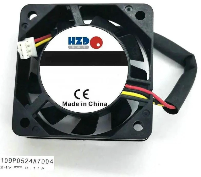 Main image of 109P0524H7D03 50x50x15mm 5CM DC 24V 0.11A Axial Cooling Fan with Alarm Signal, Replacement Inverter Fan for Industrial Cabinet, Power Supply, CNC Equipment Thermal Control