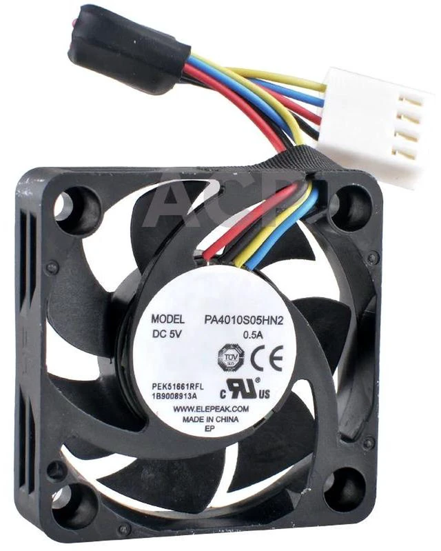 Alt view image 2 of 2 - AD0424HB-C50 40x40x20mm 4020 4CM DC 12V 0.09A 2-Wire Axial Cooling Fan, Compact Replacement Laptop Fan for Notebook, Mini PC, Small Electronic Devices, Low Power Heat Dissipation Parts