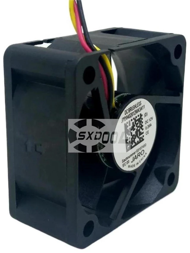 Main image of 2 Pcs/Set JPD0402012MA3A11 40x40x20mm 4020 DC 12V 0.20A 6500RPM Axial Cooling Fans, 4CM High Speed Replacement Fan for PC Power Supply, Computer Case, Small Industrial Equipment Heat Dissipation