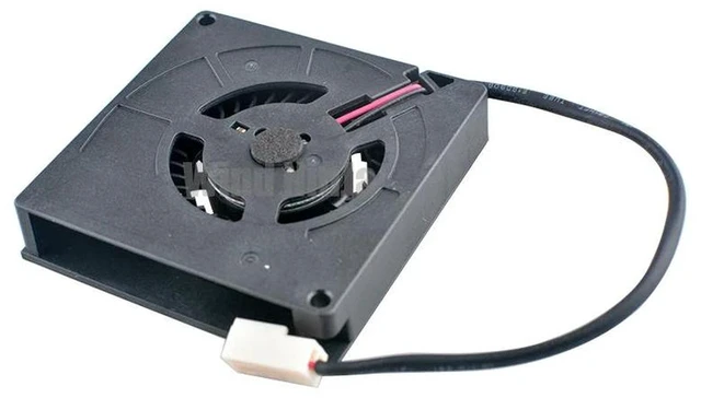 Alt view image 2 of 2 - 109P0524A7D03 50x50x15mm 5CM DC 24V 0.11A Axial Cooling Fan, 3-Wire with Alarm Signal, Replacement Fan 109P0524H7D03 for Industrial Display, CNC Control Panel, Inverter Heat Dissipation Repair Parts
