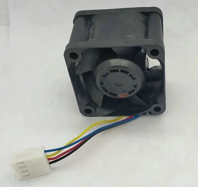 Main image of V40S12BUB5-07A21 40x40x28mm 4CM DC 12V 0.55A / 0.53A Axial Computer Cooler Fan, Cross Model W40S12BUA5-07 NDK 4028 High Speed Replacement Fan for Server, Power Supply, Compact Electronic Cooling Parts