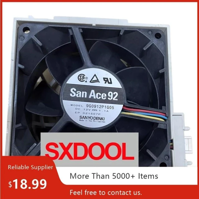 Alt view image 2 of 2 - 05015SS-12N-YL TA2 5015 50x50x15mm DC 12V 0.07A Three-Wire Tachometer Cooling Fan, 50mm Axial Heatsink Fan Replacement for Industrial Equipment, Power Supply, Small Electronic Device Cooling
