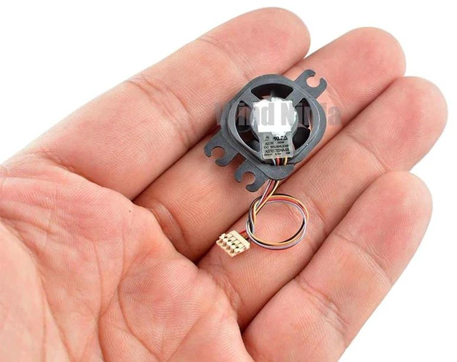 Main image of ASB01703HA-00 17mm 1.7cm Miniature Cooling Fan, DC3.3V 0.10A 4-Pin Tiny Axial Fan for Drones, VR Cameras and Other Compact Device Cooling Replacement Spare Part