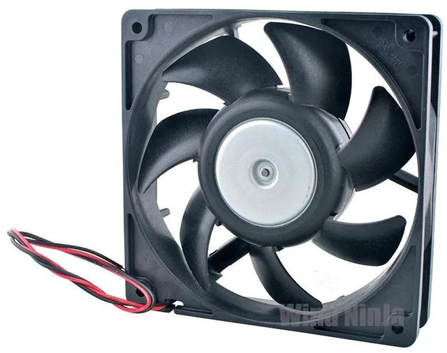 Alt view image 2 of 2 - 2806KL-04W-B69 70×70×15MM 7cm Laptop Cooling Fan, DC12V 0.39A Axial Fan with Alarm Signal Output, Notebook Computer Chassis Heat Dissipation Replacement Spare Part