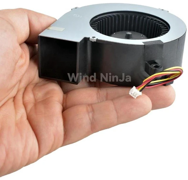 Main image of 2 Pack CL-8028L-11 80x80x28mm 8cm 80mm Centrifugal Blower Fan, DC12V 260mA High Static Pressure Cooling Fan Replacement for Projector and Printer Heat Dissipation Repair Spare Part