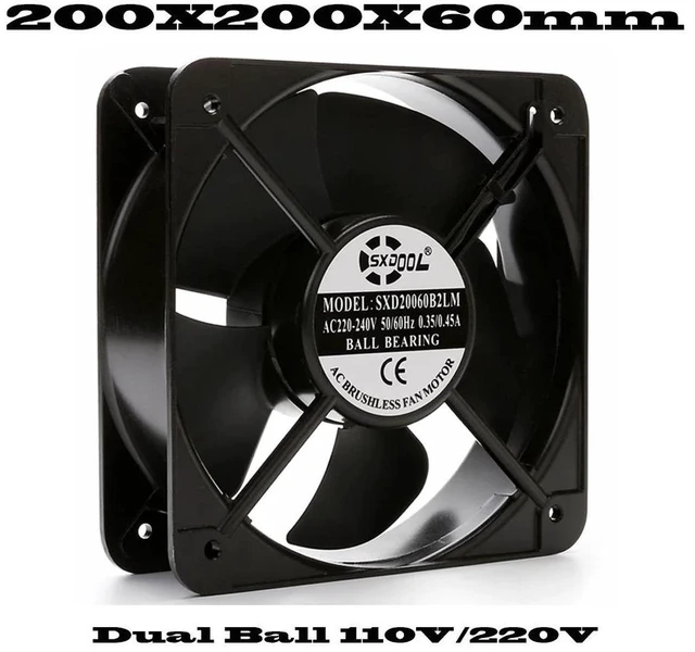 Alt view image 2 of 2 - 8414NHR 8025 8cm Axial Cooling Fan, DC24V 2.4W 2-Wire 80x80x25mm Fan with Laptop Stand Connector, High Airflow Replacement Fan for Laptop Stands and Small Electronic Equipment Heat Dissipation Spare
