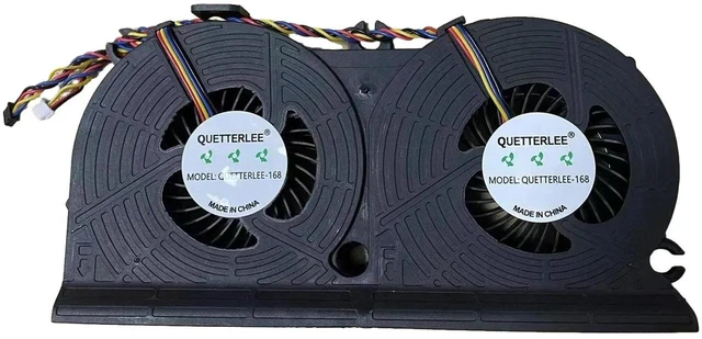Main image of Replacement All-in-One CPU Cooling Fan MF80201V1-C010-S9A DFS602212M00T for HP EliteOne 800 G1, 705 G1 AIO PC, DC12V 4Pin PWM Blower Fan for All-in-One Desktop Heat Dissipation Repair Spare Part