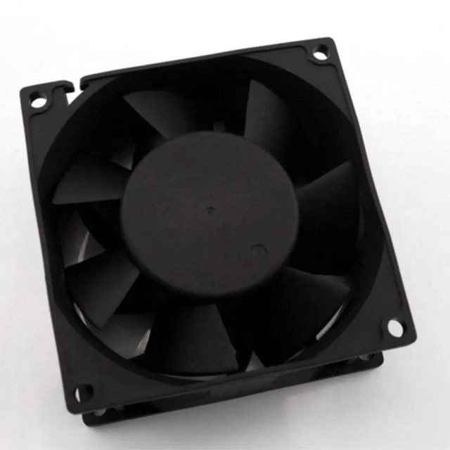 Main image of AD0824VB-F7BDS 80×80×38mm Axial Cooling Fan, DC24V 0.95A Dual Ball Bearing, 6200RPM,97CFM,57dBA 4-Wire PWM High Airflow Fan for Industrial Cabinet, Server Equipment Heat Dissipation Replacement Spare