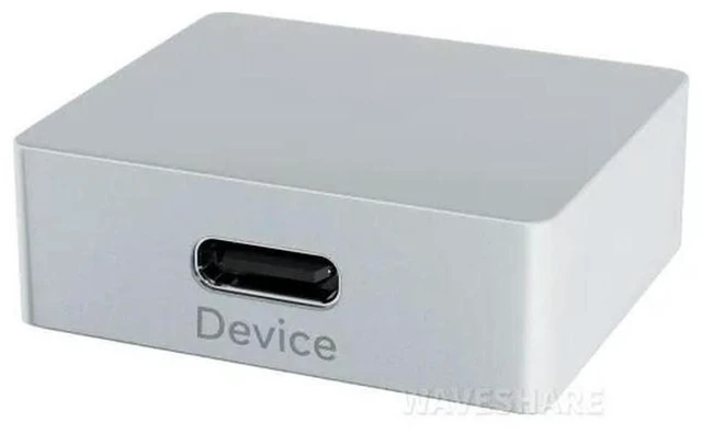 Alt view image 2 of 3 - AJMRTC USB-C Power Splitter, Type-C Power & Signal Splitter with 3 x Type-C Female Ports, Supports 5V DC Independent Power Supply, CNC Aluminum Housing for Multi Device Charging and Signal Transmissio