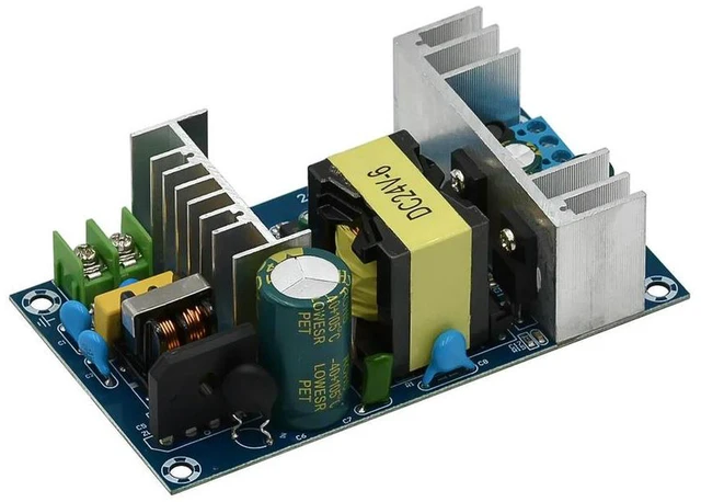 Alt view image 2 of 3 - AJMRTC AC-DC Switch Power Supply Module Board, AC 110-220V Input to DC 24V 6A Output, Isolated Step Down Converter Board for LED Lighting, Industrial Control, Electronic DIY Projects