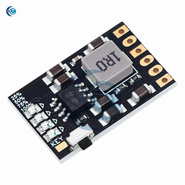 Alt view image 2 of 3 - AJMRTC CD42 2A 5V Integrated Charge Discharge Module, 3.7V/4.2V Lithium Battery Boost Power Management Board, DIY Mobile Power Supply Charging & Discharging Protection Module for Electronic Projects