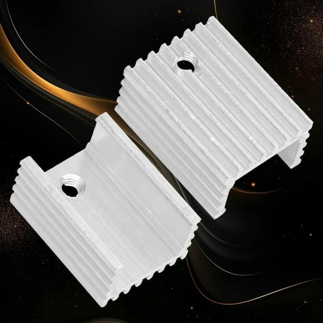 Alt view image 3 of 3 - AJMRTC 10Pcs TO-220 Heatsink Kit, 20×15×10mm Aluminum High Efficiency Cooling Radiator, Small Heat Sink for TO220 Power Transistor, MOSFET, Voltage Regulator, Electronic DIY & Circuit Cooling Projects