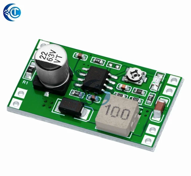 Alt view image 3 of 3 - AJMRTC MP4560 DC-DC 2A Step Down Stabilized Power Supply Module, Wide Input 6V-55V Adjustable Buck Converter, Output 3V/5V/9V/12V Voltage Regulator Board for Electronic DIY & Industrial Power Projects