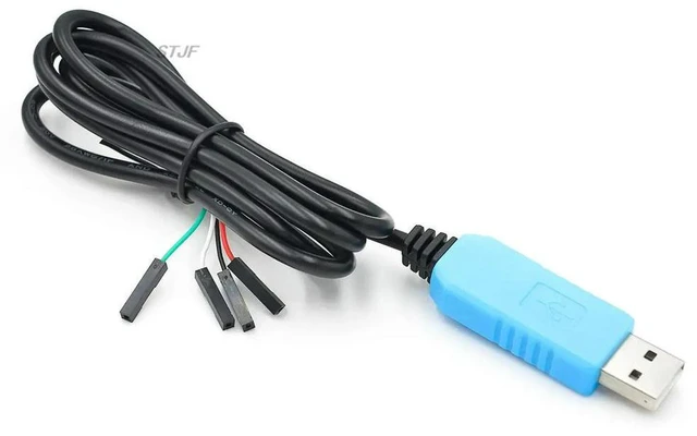 Alt view image 3 of 3 - AJMRTC PL2303TA USB TTL RS232 Convert Serial Cable, PL2303TA Chip Serial Adapter Cable, Better Than PL2303HX, Compatible with Windows XP Vista 7 8 8.1 for MCU Debug & Electronic DIY Projects