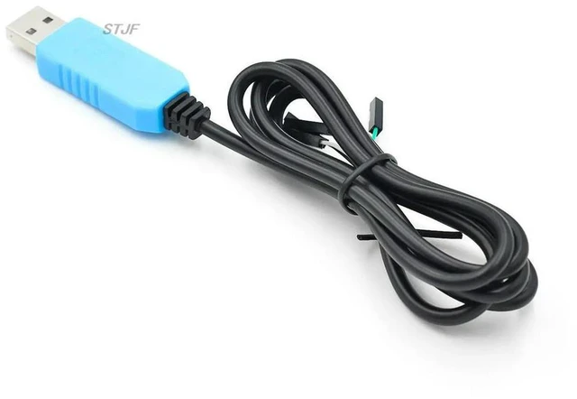 Alt view image 2 of 3 - AJMRTC PL2303TA USB TTL RS232 Convert Serial Cable, PL2303TA Chip Serial Adapter Cable, Better Than PL2303HX, Compatible with Windows XP Vista 7 8 8.1 for MCU Debug & Electronic DIY Projects