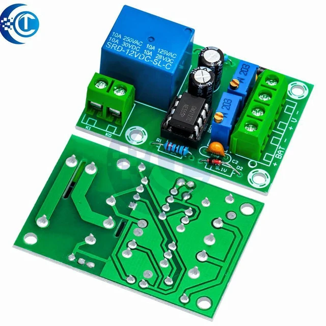 Alt view image 2 of 3 - AJMRTC XH-M601 12V Automatic Power Management Module, Intelligent Charger Control Board with Overcharge Protection, Auto Charge Cutoff & Precision Voltage Detection for Lead-Acid Lithium Battery Solar