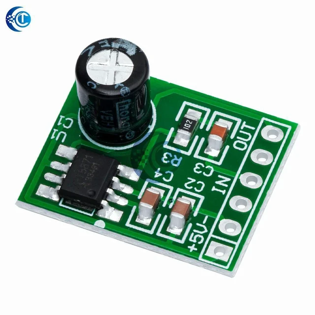 Alt view image 3 of 3 - AJMRTC 1PCS Mini XPT8871 Mono Stereo Lithium Power Amplifier Board, 5W-6W Audio Output 3V-5V Input Sing Machine Module, Small Audio Amp Board for Speaker, MP3, Headset & Electronic DIY Projects