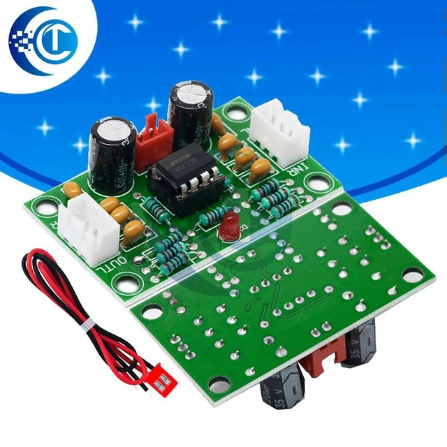 Main image of AJMRTC XH-A902 Op Amp Preamplifier Module, NE5532 Stereo Tone Board, 5 Times Fixed Gain Wide Voltage Audio Front Panel, Pre-Amp Board for Power Amplifier, HiFi Sound System & Audio DIY Projects