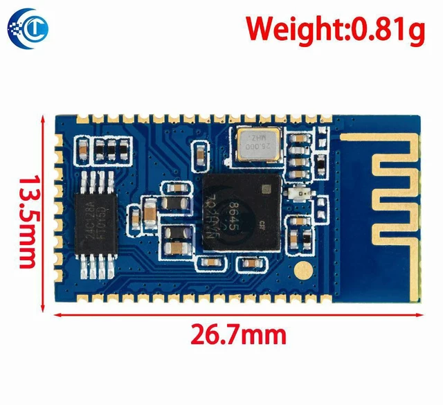 Alt view image 3 of 3 - AJMRTC CSR8645 Bluetooth 4.0 Audio Receiver Module, APTX Lossless Compression Ultra-Low Power Wireless Audio Board, Bluetooth Audio Module for Hi-Fi Speaker, Power Amplifier & Audio DIY Projects