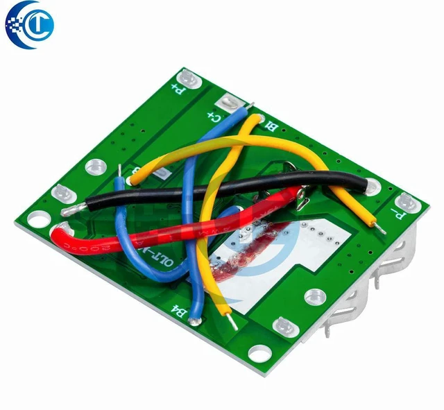 Alt view image 3 of 3 - AJMRTC 5S Lithium Battery Charging Protection Board, 18V/18.5V/21V 20A 3MOS BMS Module, Overcharge Over-Discharge Short Circuit Protection for Li-Ion Battery Pack & Power Tools