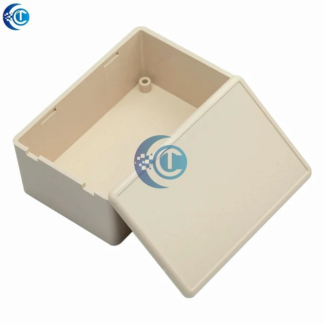 Alt view image 3 of 3 - AJMRTC Plastic Waterproof Project Enclosure Box, White Electronic Instrument Case Housing, 70 x 45 x 30mm IP Rated Waterproof Cover for DIY Circuit Board Electronic Projects