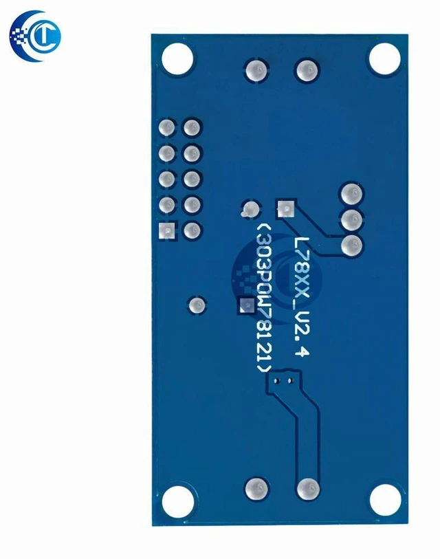 Alt view image 2 of 3 - AJMRTC 1PC L7812 Voltage Regulator Module, 12V 1.5A Stable Step-Down Power Board with Integrated Filter & Rectifier Circuit, Clean DC Power Supply for Electronic DIY Circuit Projects