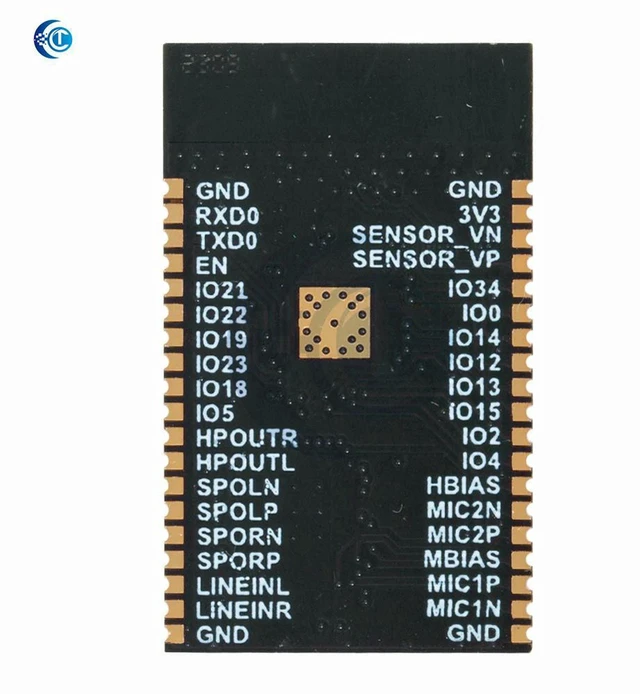 Alt view image 3 of 3 - AJMRTC 1Pcs ESP32-A1S Bluetooth WiFi Module, ESP32 Serial to Audio Module, Dual Core ESP32-A1S Audio Development Board with Bluetooth & Wireless Connectivity for Audio DIY Projects