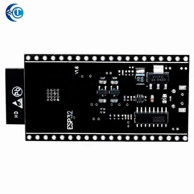 Alt view image 2 of 3 - AJMRTC ESP32-W-ROVER Board with GC2640 Camera, ESP32 CAM Camera Module, WiFi Bluetooth Wireless Module, Supports Arduino IDE C Python Programming for IoT Vision DIY Projects