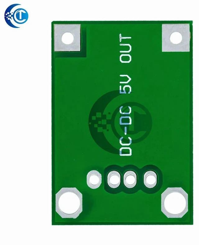 Main image of AJMRTC Mini DC-DC Step-Up Boost Converter Module, 1V-5V Input to 5V 600mA Output Voltage Regulator Board, Portable Power Booster for Low Voltage DIY Electronic Projects