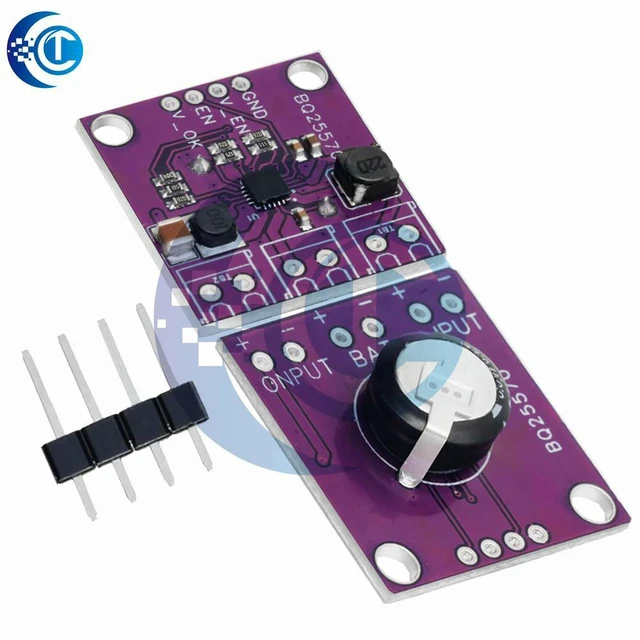Alt view image 3 of 3 - AJMRTC BQ25570 Energy Harvester Module, Boost Charger & Buck Step-Down Converter Board, Low Power Energy Harvesting Power Management Module for IoT and Ultra Low Power Electronic Projects