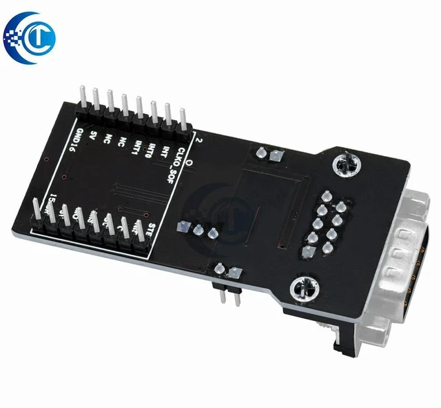 Alt view image 2 of 3 - AJMRTC SPI to CAN FD Module, MCP2518FD CAN Controller ATA6560 CAN Bus Transceiver, Upgraded MCP2515 CAN Module, CAN 2.0B CAN FD for Arduino ESP32 STM32 Automotive Industrial CAN Communication