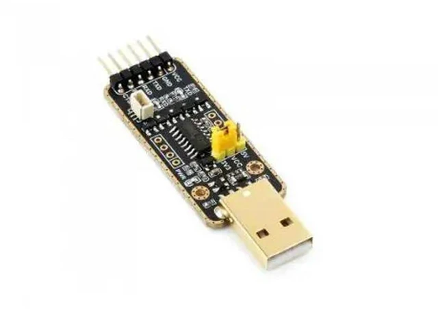 Alt view image 2 of 2 - AJMRTC Pi UART Debugger Module, USB to UART Serial Debug Board for Raspberry Pi 5, Type-A USB Port, Onboard UART Connector, High Baud Rate Serial Transmission Debugging Module