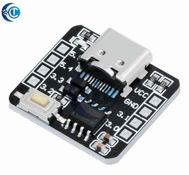 Alt view image 3 of 3 - AJMRTC 1PC STC8G1K08A Core Development Board, 8-Pin 51 MCU Microcontroller Module with Built-in ADC, STC8G1K08A Single Chip Controller for Electronic Experiment & Embedded Programming