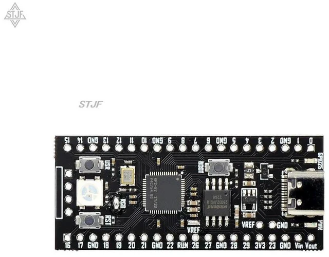 Alt view image 3 of 3 - AJMRTC RP2040 Core Board, USB Type-C Interface 4MB Flash RP2 Microcontroller Board for Raspberry Pi Pico, Supports Micropython, RP2040 Development Board for Embedded DIY and Programming Learning