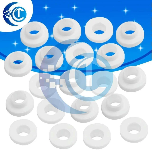 Main image of AJMRTC 100Pcs TO-220 Insulating Tablets & Insulation Bushing Set, Transistor Circular Insulated Pads Insulation Particle Rings for M3 Screws, Heat Sink Insulation Kit for TO220 Semiconductor Devices