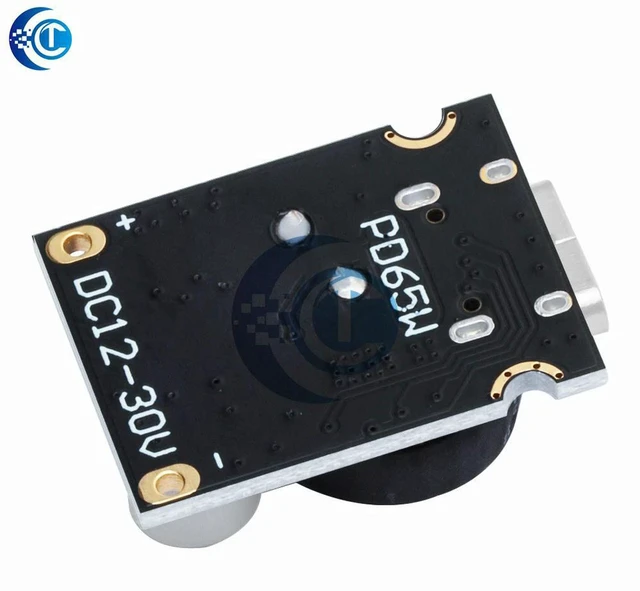 Alt view image 3 of 3 - AJMRTC 65W GaN Type-C Charging Module, PD3.0 PPS QC3.0 Fast Charger Power Board, Gallium Nitride High Efficiency Power Supply Module for Laptop, Smartphone and Electronic DIY Projects