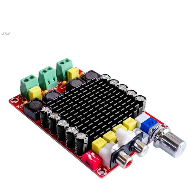 Alt view image 3 of 3 - AJMRTC XH-M151 TDA7498 Class D Digital Amplifier Board, 2X100W Dual Channel Stereo Audio Amp Module, 80W+80W Output, for Speaker DIY Home Audio Sound System Projects