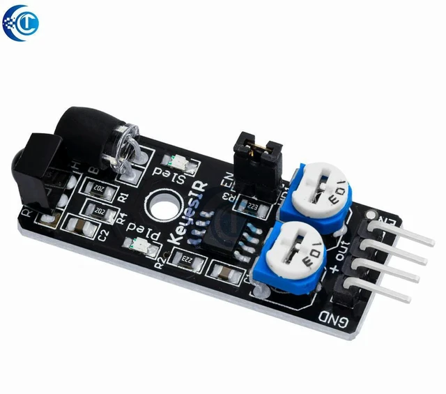 Alt view image 2 of 3 - AJMRTC KY-032 Infrared Obstacle Avoidance Sensor Module, 4-Pin IR Obstacle Detection Board, Reflection Type Sensor for Robot Car Obstacle Avoidance and Electronic DIY Projects
