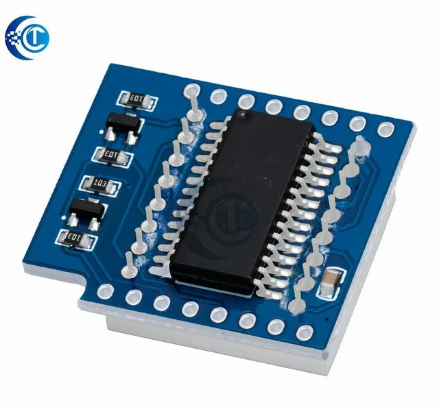 Alt view image 3 of 3 - AJMRTC 1PCS Matrix LED Shield V1.0.0 for WEMOS D1 Mini, 8×8 Dot Matrix Digital Signal Output Controller Module, LED Display Expansion Board for Wemos D1 Mini IoT & Electronic DIY Projects