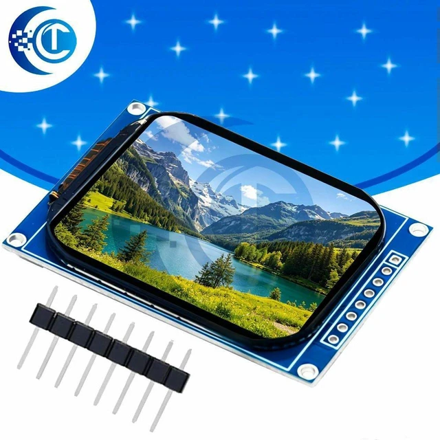 Main image of AJMRTC 2.01 Inch TFT LCD Display Module, JD9853 Driver IC, 240×296 Resolution, 8 Pin SPI Color LCD Screen, IPS Full Color Panel for Arduino, ESP32, Raspberry Pi, Smart Watch, IoT Embedded Projects