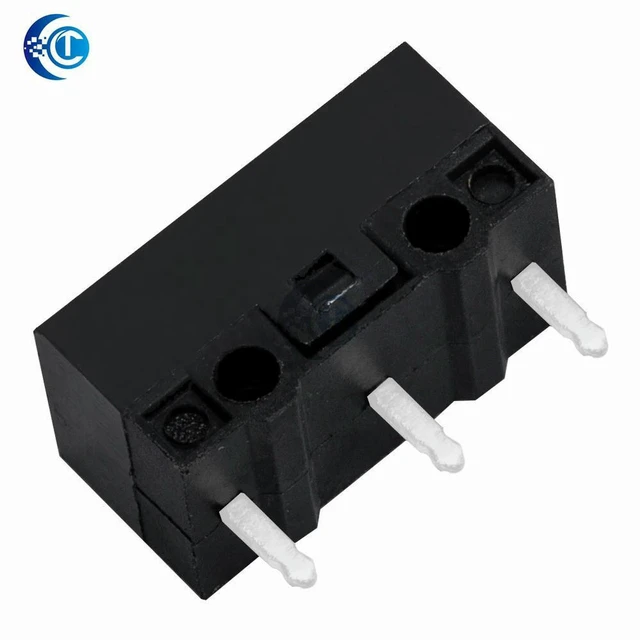 Alt view image 3 of 3 - AJMRTC 5Pcs D2FC-F-7N Mouse Micro Switch, 5 Million Clicks Life Button Switch, D2FC-E-7N D2FC Replacement Microswitches for Gaming Mouse, Mouse Button Repair DIY