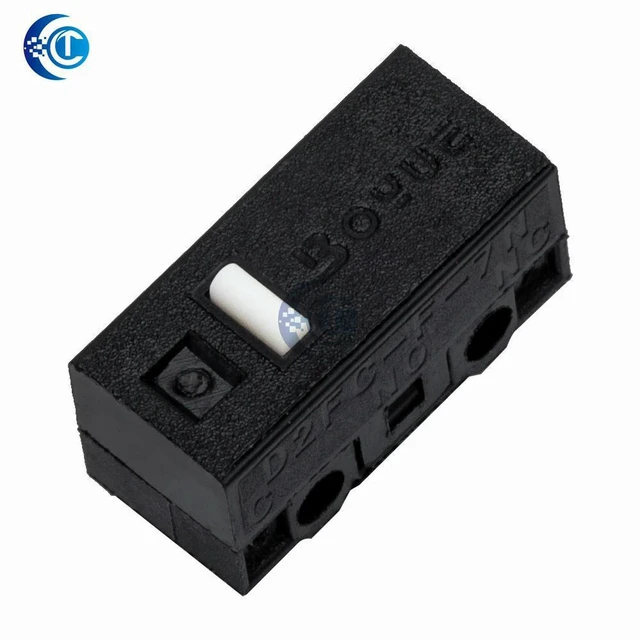 Alt view image 2 of 3 - AJMRTC 5Pcs D2FC-F-7N Mouse Micro Switch, 5 Million Clicks Life Button Switch, D2FC-E-7N D2FC Replacement Microswitches for Gaming Mouse, Mouse Button Repair DIY