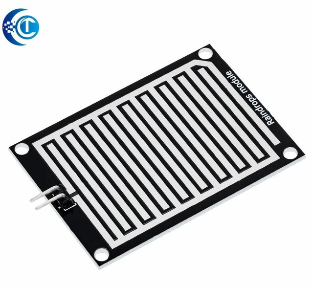 Alt view image 2 of 3 - AJMRTC EGBO Rain Sensor Module 1PC, Weather Humidity Detector, Rainfall Detection Board with Analog & Digital Output, Compatible with Arduino ESP32 for Relay Control, Weather Monitoring DIY Projects