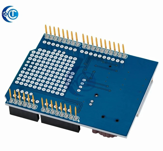Alt view image 2 of 3 - AJMRTC XD-05 Data Logging Recorder Shield V1.0, SD Card Data Logger Module, SPI Interface Storage Board Compatible with Arduino UNO, for Saving Sensor Readings, Experimental Data Recording DIY Project