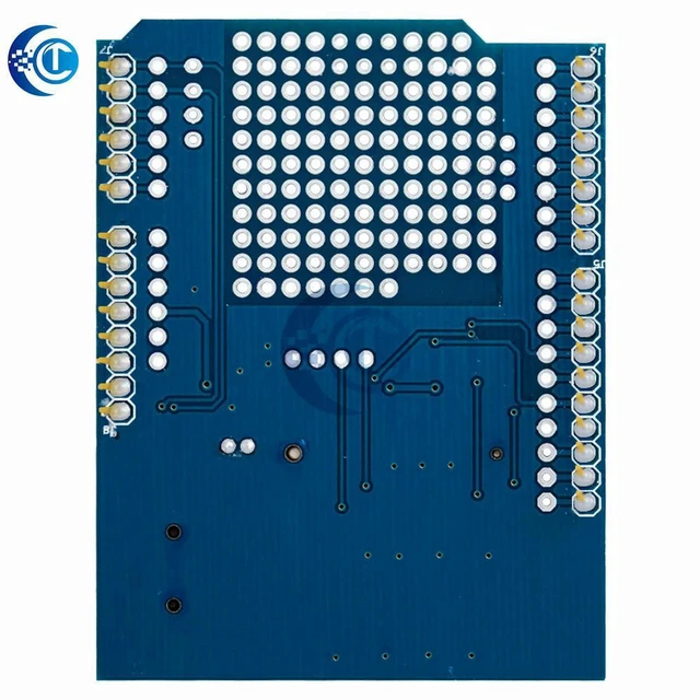 Alt view image 3 of 3 - AJMRTC XD-05 Data Logging Recorder Shield V1.0, SD Card Data Logger Module, SPI Interface Storage Board Compatible with Arduino UNO, for Saving Sensor Readings, Experimental Data Recording DIY Project