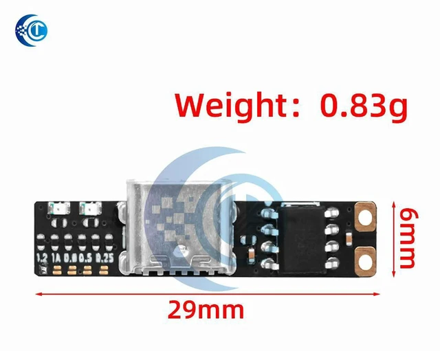 Alt view image 3 of 3 - AJMRTC 4.2V 1A Charger Converter Module, Type-C Interface Lithium Battery Charging Board, For Ultra-Narrow Ultra-Ternary Lithium Batteries, Overcharge Protection for Battery Charging & Electronic DIY