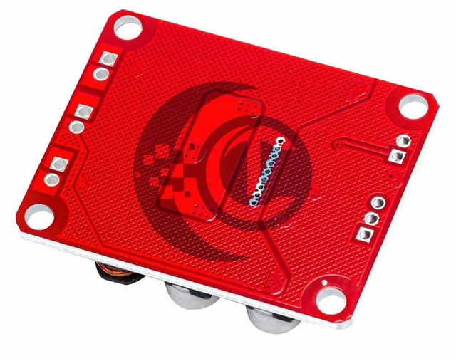 Alt view image 2 of 3 - AJMRTC TPA3110 2×15W Dual Channel Class D Digital Amplifier Module, DC 12V Stereo Audio Power Amp Board Red PCB, for Desktop Speaker, Home Audio, DIY Electronic Speaker Projects